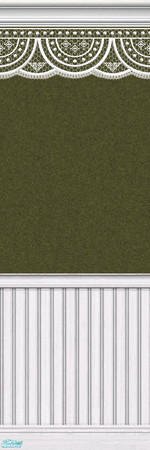 Sims 2 — Lace Walls in Khaki - Individual Item by maylynn55 — Made by maylynn55 - Please feel free to use any of my walls