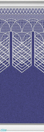 Sims 2 — Lace Walls in Navy - Individual Item by maylynn55 — Made by maylynn55 - Please feel free to use any of my walls