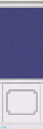 Sims 2 — Lace Walls in Navy - Individual Item by maylynn55 — Made by maylynn55 - Please feel free to use any of my walls