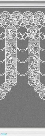 Sims 2 — Lace Walls in Gray - Individual Item by maylynn55 — Made by maylynn55 - Please feel free to use any of my walls