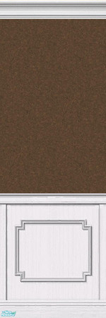 Sims 2 — Lace Walls in Brown - Individual Item by maylynn55 — Made by maylynn55 - Please feel free to use any of my walls