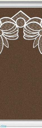 Sims 2 — Lace Walls in Brown - Individual Item by maylynn55 — Made by maylynn55 - Please feel free to use any of my walls