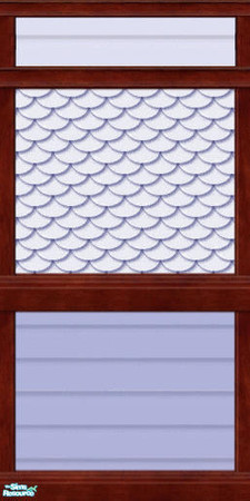 Sims 2 — The Arts and Crafts Collection - Lilac by c_literati — Matches Maxis sidings and stained glass window wood.