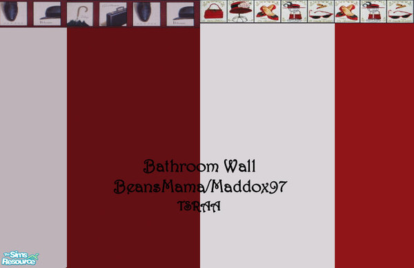 Sims 2 — Bathroom Wall by maddox97 — Wallpapers for community lot restrooms *****TSRAA*****