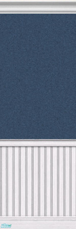 Sims 2 — Lace Walls in Denim - Individual Item by maylynn55 — Made by maylynn55 - Please feel free to use any of my walls