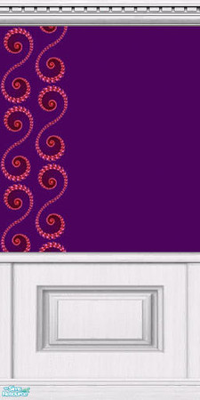 Sims 2 — Pink Purple Wall 6 of 9 by BBKZ — Enjoy it :-) Rate it, please :-)