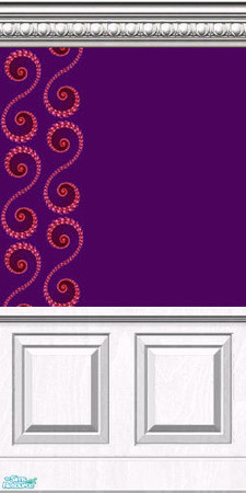 Sims 2 — Pink Purple Wall 5 of 9 by BBKZ — Enjoy it :-) Rate it, please :-)