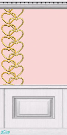 Sims 2 — Wedding Wall 6 of 9 by BBKZ — Romantic painted wall. Perfect for wedding :-D Enjoy it! Rate it, please :-D