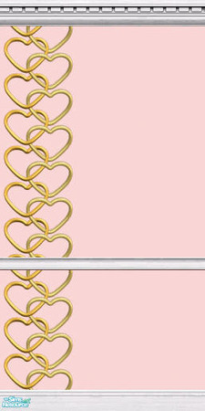 Sims 2 — Wedding Wall 4 of 9 by BBKZ — Romantic painted wall. Perfect for wedding :-D Enjoy it! Rate it, please :-D