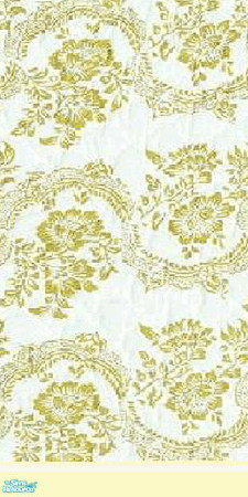 Sims 2 — YellowDamask by The_Unicorn — -