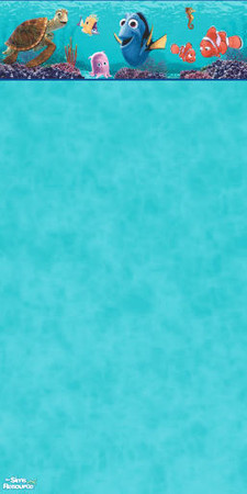 Sims 2 — Finding Nemo - Wallpaper by maddox97 — Finding Nemo Wallpaper and matching carpet *****TSRAA*****