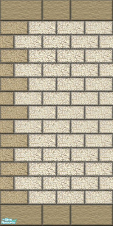 Sims 2 — Exterior wall set 3 - Lwall3 by Ivancica — by Ivana