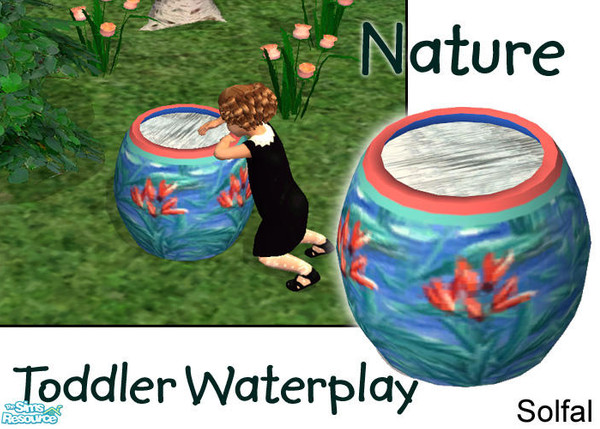 Sims 2 — Toddler Water play  Nature by solfal — 