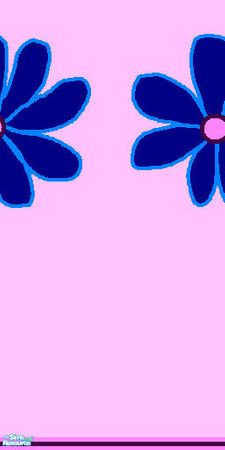 Sims 2 — Flower Power  by katie_ryan — Flower Power - Pink and Blue