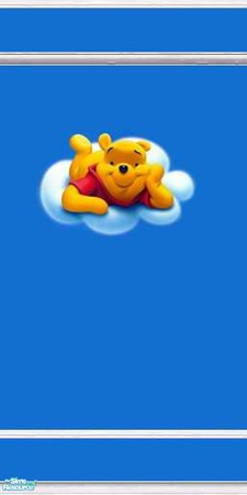 Sims 2 — Kids Cartoon Set - Pooh Walls by ookc7 — Part of my kids cartoon set