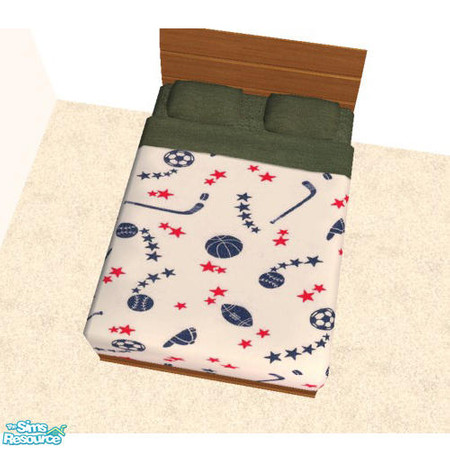 Sims 2 — Kids Bedding Collection #2 - sports by agaliha5 — 