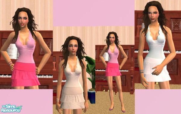 Sims 2 — Summer Chic Set by TSR Archive — Enjoy it :) You need to download MESH "MiniWedges" from