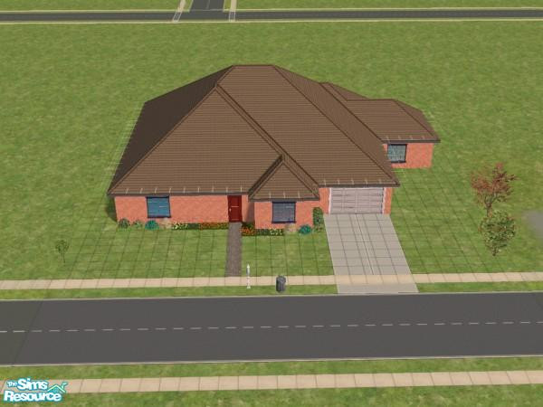 Sims 2 — Wide Open by rosa31ky — 3-4 bedroom, 2 bath plenty of space.
