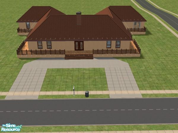 Sims 2 — Modern Home 2 by rosa31ky — 4 bedroom, 3 bath.