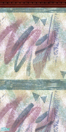 Sims 2 — Fractal Wallpaper 5 of 8 by BBKZ — This Fractal Wallpaper will look just gorgeous in your house! Enjoy!