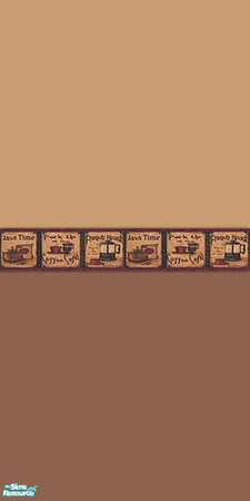 Sims 2 — Coffee House Wallpaper 3 by Lisasimpsonfan — Part of the Coffee House Wallpaper set