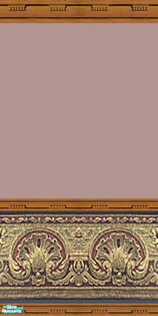 Sims 2 — Etruscan Shells  4- Individual Item by gatomurphy — Original paper with cherry trim. 