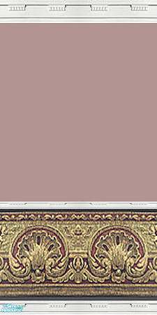 Sims 2 — Etruscan Shells  2- Individual Item by gatomurphy — Original paper with white trim. 