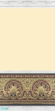 Sims 2 — Etruscan Shells 1- Individual Item by gatomurphy — Original paper with white trim. 