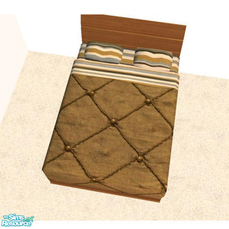 Sims 2 — Adult Bedding Collection - silkbrown by agaliha5 — 