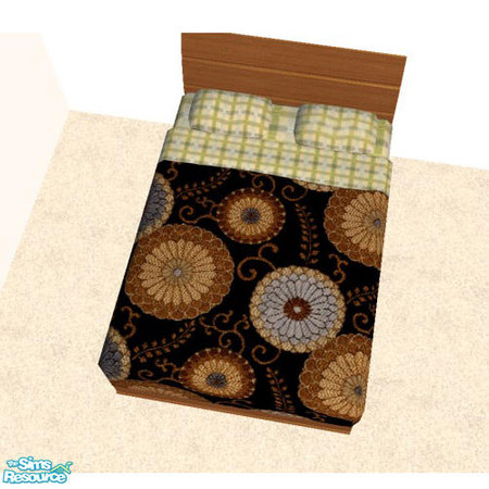 Sims 2 — Adult Bedding Collection - black by agaliha5 — 