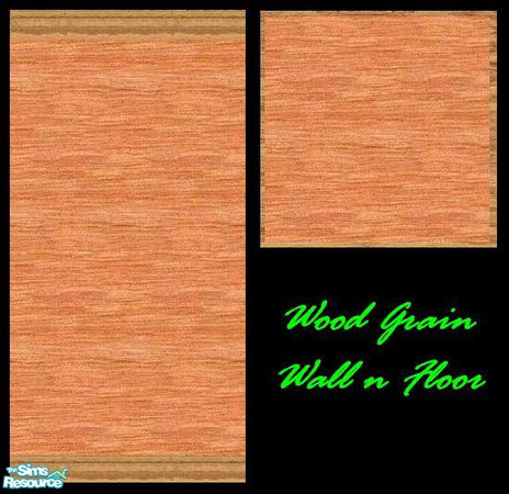 Sims 2 — Woodgrain Set by ookc7 — My wall n floor collections