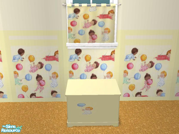 Sims 2 — Happy Birth-day Nursery - Toy Bin by TSR Archive — Toy bin for your sim kids