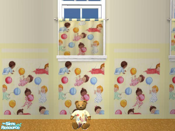 Sims 2 — Happy Birth-day Nursery - Teddy Bear by TSR Archive — Teddy Bear for your boy or girl baby simmies