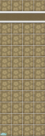 Sims 2 — Studio K Wallflower - Fossil by StudioKhagerks — 