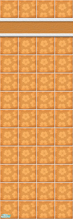 Sims 2 — Studio K Wallflower - Melon by StudioKhagerks — 