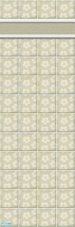 Sims 2 — Studio K Wallflower - Parchment by StudioKhagerks — 