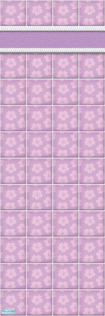 Sims 2 — Studio K Wallflower - Lilac by StudioKhagerks — 