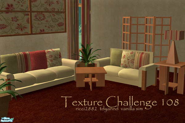 Sims 2 — TC 108 Retro Metro Recolor by tdyannd — The TC 108 textures on the Retro Metro Mesh.