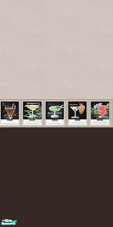 Sims 2 — Retro Bar Wallpaper 2 by Lisasimpsonfan — Part of my Retro Bar series