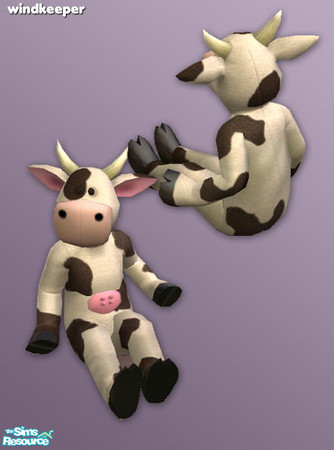 Sims 2 — MooMoo toddler - skin by Windkeeper — Cow mascot outfit for toddler sims both genders. Works as regular clothes,