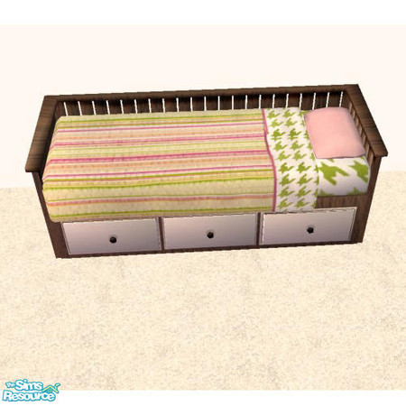 Sims 2 — Dark Willow Bedroom - Bed by agaliha5 — 