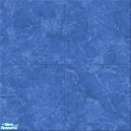 Sims 2 — Blue Floor Tile by simmyfan2852 — Part of the Maxis Floor Recolor Set