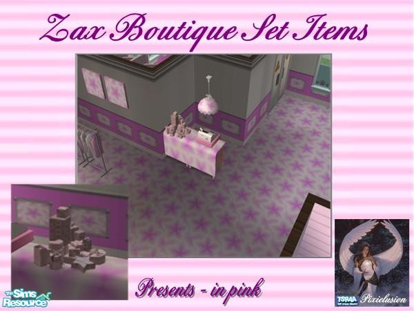 Sims 2 — Boutique presents by pixielusion — Part of Zax Boutique set