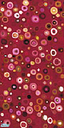 Sims 2 — Bubbles -  - Wall 1 by JLounge — This is a wall from the set \"Bubbles\".