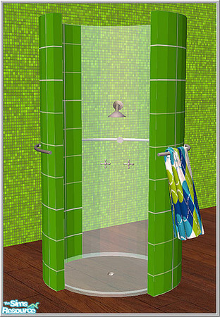 Sims 2 — V&B bathroom - B43 V&B Shower Mesh by Birgit43 — 