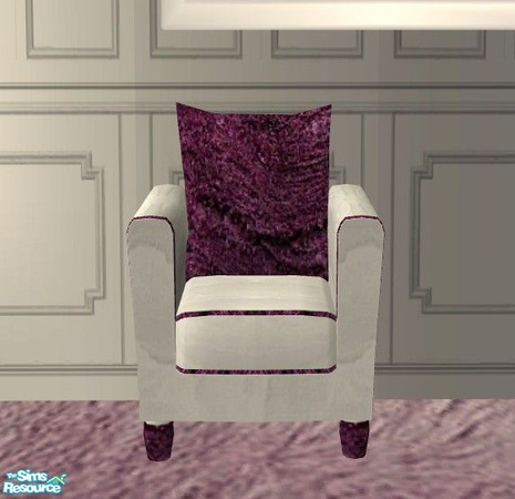 Sims 2 — Purple Arizona - Chair by Riverwillows — Arizona Set done in purples, by Riverwillows.