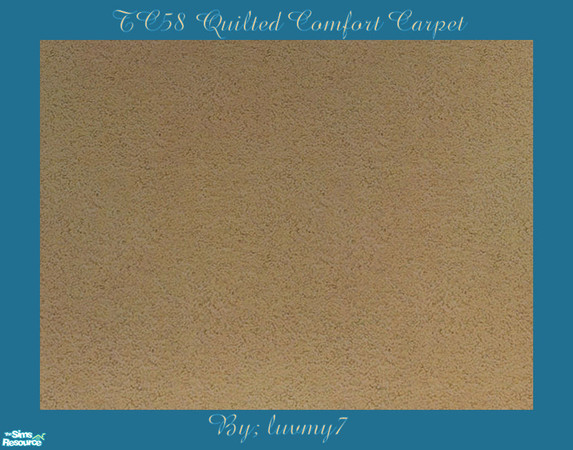 Sims 2 — TC58 Quilted Comfort Bedroom Set - Carpet by luvmy7 — A nice carpet to match my Tc58 Quilted Comfort Bedroom