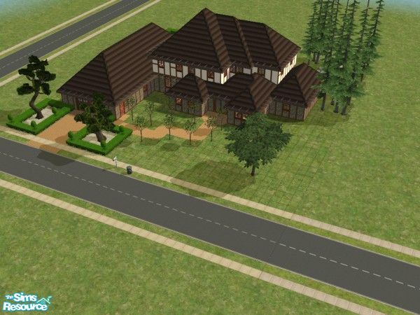 Sims 2 — European Cottage by reneeblaze — My version of a quaint country cottage. Fully decorated and furnished. Hope you