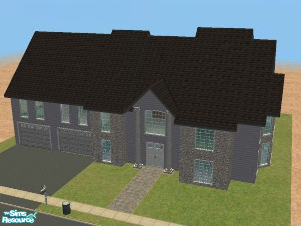 Sims 2 — Gusmans by Fejeeper — Modern 4 bedroom, 4 bath home with large rooms. Decorated in light comfortable colors. I