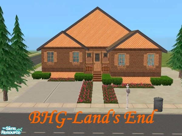 Sims 2 — BHG- Land\'s End by R.Quest — Another Beach Haven Gardens home. 2 bedroom 1 bath, No CC, Maxis content only..